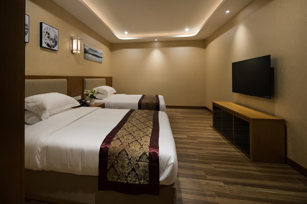 Cheermore Recreation Hotel Guangzhou Zhimao Yuan Ecological Spa Leisure Hotel Buitenkant foto